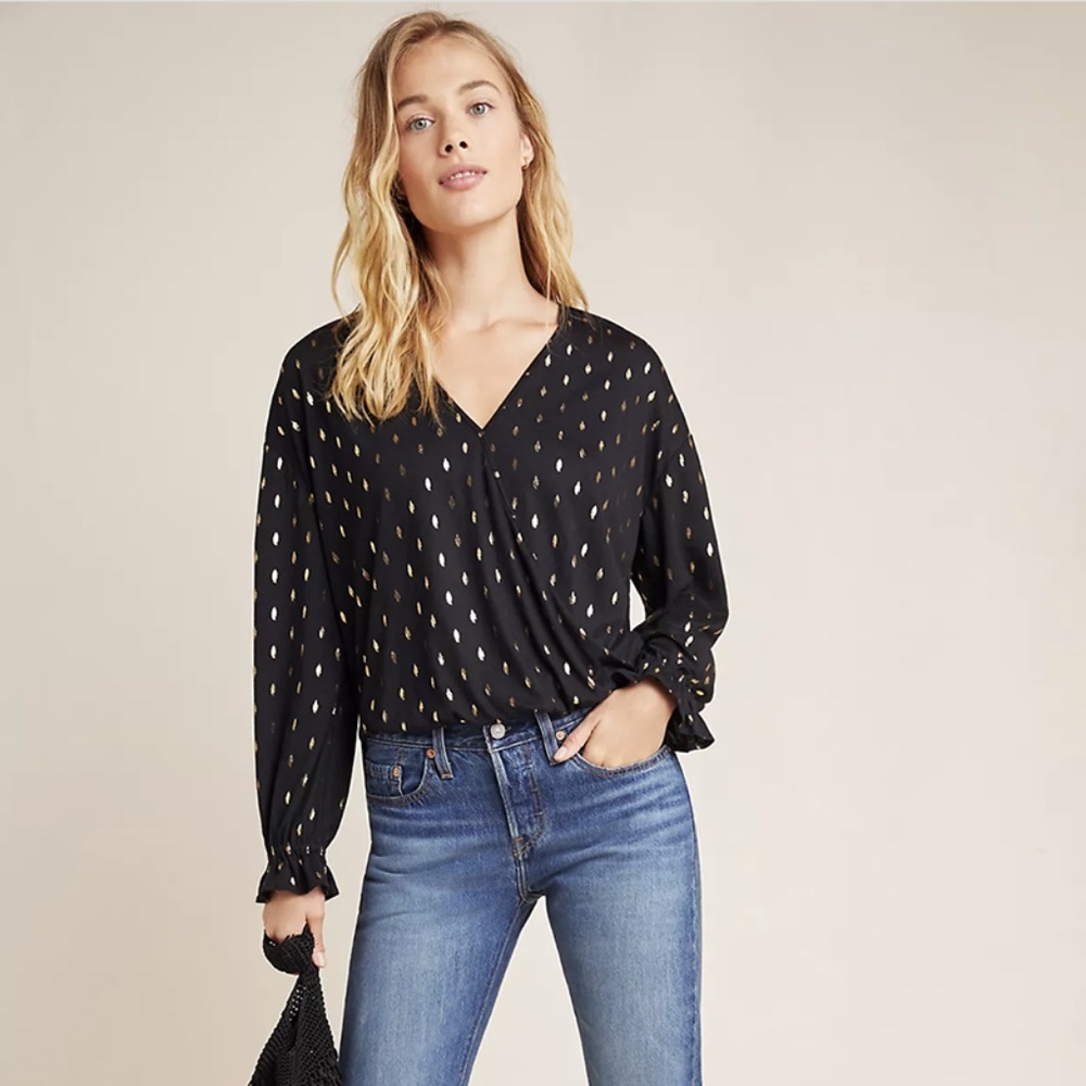 NWT Anthropologie Current Air Priscilla top XS